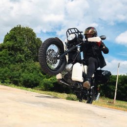 Who says the Yamaha PG-1 is just a bike for custom builds?