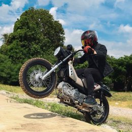 Who says the Yamaha PG-1 is just a bike for custom builds?