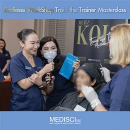 หมออัจจิมาพร้อม MERZ เปิดตัว Radiesse ในงาน Radiesse WorkShop Train The Trainer Masterclass