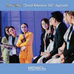 คุณหมออัจจิมาได้รับเกียรติให้บรรยายเรื่อง Skin Quality: Clinical Relevance 360 Approach