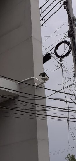 งานติดตั้งกล้องวงจรปิด IP Camera