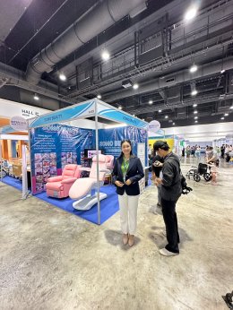 SOMO BEAUTY จัดบูธแสดงสินค้า เตียงทรีทเม้นท์ไฟฟ้า เตียงหัตถการ ในงาน InterCare Asia 2023 