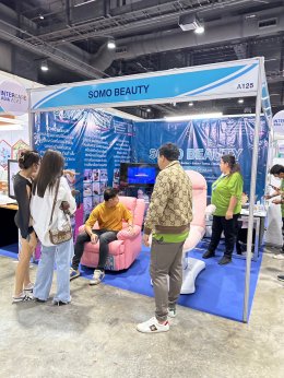 SOMO BEAUTY จัดบูธแสดงสินค้า เตียงทรีทเม้นท์ไฟฟ้า เตียงหัตถการ ในงาน InterCare Asia 2023 
