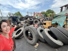 ยางเปอร์เซ็นต์รถบรรทุก