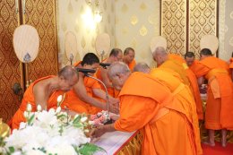 คณะสงฆ์จังหวัดสระบุรี เป็นเจ้าภาพพิธีบำเพ็ญกุศล สวดพระอภิธรรม อุทิศพระธรรมกิตติโสภณ