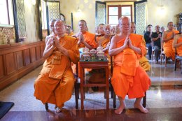 คณะสงฆ์จังหวัดสระบุรี เป็นเจ้าภาพพิธีบำเพ็ญกุศล สวดพระอภิธรรม อุทิศพระธรรมกิตติโสภณ