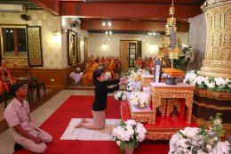 วัดบวรนิเวศวิหาร โดยเจ้าประคุณสมเด็จพระวันรัต เจ้าคณะใหญ่คณะธรรมยุต เจ้าอาวาสวัดบวรนิเวศวิหาร  เป็นเจ้าภาพพิธีบำเพ็ญกุศล สวดพระอภิธรรม อุทิศพระธรรมกิตติโสภณ