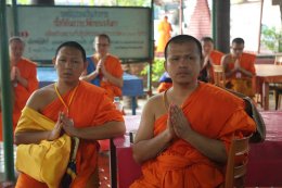 พระวิทยากรกระบวนธรรม ร่วมทำบุญทอดผ้าป่า ณ วัดไทยนาลันทา วัดนวมินทรธัมมิกราช ประเทศอินเดีย