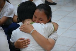 งานส่งเสริมคุณธรรม จริยธรรม กลุ่มสาระการเรียนรู้สังคมศึกษา ศาสนาและวัฒนธรรม จัดให้มีการเข้าค่ายคุณธรรม จริยธรรม ระดับชั้น ม.5 ณ หอประชุมโรงเรียนนวมินทราชูทิศ พายัพ