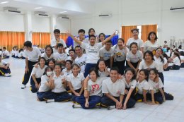 งานส่งเสริมคุณธรรม จริยธรรม กลุ่มสาระการเรียนรู้สังคมศึกษา ศาสนาและวัฒนธรรม จัดให้มีการเข้าค่ายคุณธรรม จริยธรรม ระดับชั้น ม.5 ณ หอประชุมโรงเรียนนวมินทราชูทิศ พายัพ