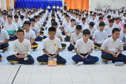 งานส่งเสริมคุณธรรม จริยธรรม กลุ่มสาระการเรียนรู้สังคมศึกษา ศาสนาและวัฒนธรรม จัดให้มีการเข้าค่ายคุณธรรม จริยธรรม ระดับชั้น ม.5 ณ หอประชุมโรงเรียนนวมินทราชูทิศ พายัพ