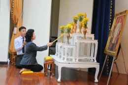 งานส่งเสริมคุณธรรม จริยธรรม กลุ่มสาระการเรียนรู้สังคมศึกษา ศาสนาและวัฒนธรรม จัดให้มีการเข้าค่ายคุณธรรม จริยธรรม ระดับชั้น ม.5 ณ หอประชุมโรงเรียนนวมินทราชูทิศ พายัพ