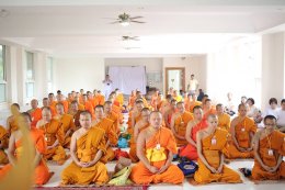 พระครูปริยัติโพธิวิเทศ (ดร.คมสรณ์ คุตฺตธมฺโม) อบรมให้ความรู้แก่พระวิทยากรกระบวนธรรม