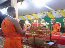 ร่วมงานและเป็นเจ้าภาพสวดพระอภิธรรมศพ พระมหาราชัญ ธนวํโส ซึ่งเป็นหนึ่งในพระวิทยากรกระบวนธรรมประจำจังหวัดระนอง ที่ได้มรณภาพ