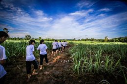 ค่ายคุณธรรมจริยธรรมนักเรียน โรงเรียนศรัทธาสมุทร จังหวัดสมุทรสงคราม ชั้นมัธยมศึกษาปีที่ 6 บรรยายโดยคณะพระวิทยากรกลุ่มใต้ร่มพุทธธรรม
