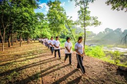 ค่ายคุณธรรมจริยธรรมนักเรียน โรงเรียนศรัทธาสมุทร จังหวัดสมุทรสงคราม ชั้นมัธยมศึกษาปีที่ 6 บรรยายโดยคณะพระวิทยากรกลุ่มใต้ร่มพุทธธรรม