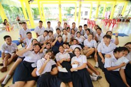 ค่ายคุณธรรมจริยธรรมนักเรียน โรงเรียนศรัทธาสมุทร จังหวัดสมุทรสงคราม ชั้นมัธยมศึกษาปีที่ 6 บรรยายโดยคณะพระวิทยากรกลุ่มใต้ร่มพุทธธรรม