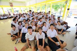 ค่ายคุณธรรมจริยธรรมนักเรียน โรงเรียนศรัทธาสมุทร จังหวัดสมุทรสงคราม ชั้นมัธยมศึกษาปีที่ 6 บรรยายโดยคณะพระวิทยากรกลุ่มใต้ร่มพุทธธรรม