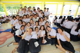 ค่ายคุณธรรมจริยธรรมนักเรียน โรงเรียนศรัทธาสมุทร จังหวัดสมุทรสงคราม ชั้นมัธยมศึกษาปีที่ 6 บรรยายโดยคณะพระวิทยากรกลุ่มใต้ร่มพุทธธรรม