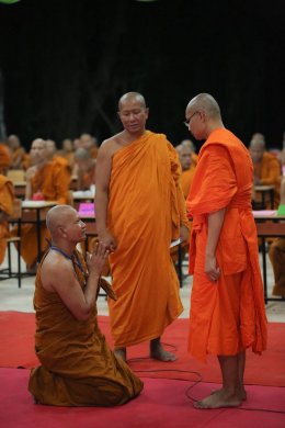 โครงการฝึกอบรมพระวิทยากร ศูนย์ส่งเสริมคุณธรรม จริยธรรมฯ จังหวัดอุบลราชธานี จำนวน ๙๙ รูป