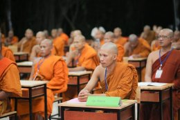 โครงการฝึกอบรมพระวิทยากร ศูนย์ส่งเสริมคุณธรรม จริยธรรมฯ จังหวัดอุบลราชธานี จำนวน ๙๙ รูป