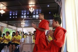 โครงการประชุมสัมมนาพัฒนาองค์กรและแลกเปลี่ยนเรียนรู้ สำนักงานสาธารณสุขอำเภอหนองเรือ อบรมโดยพระมหาธนเดช ธมฺมปญฺโญ เป็นประธานกลุ่ม