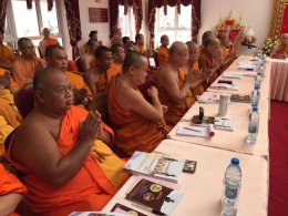 พระพรหมสิทธิ กรรมการมส.เป็นประธานเปิดประชุมสามัญประจำปี ๒๕๕๙ องค์กรพระธรรมทูตไทย ในสหราชอาณาจักรและไอร์แลนด์ ณ วัดสันติวงศาราม เมืองเบอร์มิ่งแฮม สหราชอาณาจักร