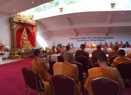 พระพรหมสิทธิ กรรมการมส.เป็นประธานเปิดประชุมสามัญประจำปี ๒๕๕๙ องค์กรพระธรรมทูตไทย ในสหราชอาณาจักรและไอร์แลนด์ ณ วัดสันติวงศาราม เมืองเบอร์มิ่งแฮม สหราชอาณาจักร