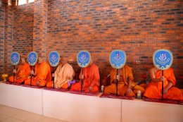 พิธีเปิดวัดพุทธสามัคคี (โบ-หัว) เมืองกาโบโรน ประเทศบอตสวานา มีพระเดชพระคุณ พระกิตติโสภณวิเทศ ประธานสหภาพพระธรรมทูตไทยในโอเชียเนีย เป็นประธานฝ่ายสงฆ์