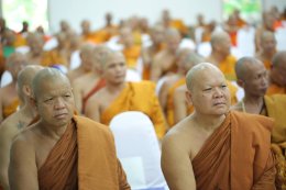 พระเดชพระคุณพระพรหมสิทธิ  กรรมการมหาเถรสมาคม,เจ้าคณะภาค ๑๐,เจ้าอาวาสวัดสระเกศ  เป็นประธานพิธีเปิดประชุมพระสังฆาธิการระดับเจ้าอาวาส ในเขตปกครองภาค ๑๐