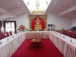 พระเดชพระคุณพระพรหมสิทธิ กรรมการมหาเถรสมาคม  เดินทางถึงประเทศอังกฤษ เป็นประธานประชุมองค์กรพระธรรมทูตไทยในสหราชอาณาจักร 