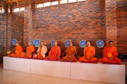 พิธีเปิดวัดพุทธสามัคคี (โบ-หัว) เมืองกาโบโรน ประเทศบอตสวานา มีพระเดชพระคุณ พระกิตติโสภณวิเทศ ประธานสหภาพพระธรรมทูตไทยในโอเชียเนีย เป็นประธานฝ่ายสงฆ์