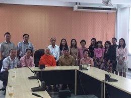 พระเดชพระคุณพระพรหมสิทธิ กรรมการมหาเถรสมาคม, เจ้าคณะภาค ๑๐ ปฏิบัติศาสนกิจเยี่ยมให้กำลังใจศิษยานุศิษย์คณะผู้บริหารและเจ้าหน้าที่ตรวจเงินแผ่นดิน