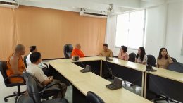 พระเดชพระคุณพระพรหมสิทธิ กรรมการมหาเถรสมาคม, เจ้าคณะภาค ๑๐ ปฏิบัติศาสนกิจเยี่ยมให้กำลังใจศิษยานุศิษย์คณะผู้บริหารและเจ้าหน้าที่ตรวจเงินแผ่นดิน