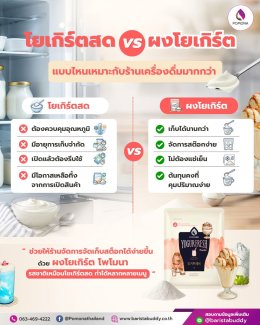 ผงโยเกิร์ตโพโมนา