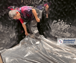 ติดตั้งพรมทอร้านในห้างสรรพสินค้า