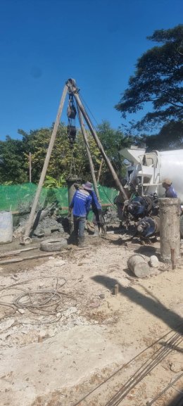 กดเสาเข็มไอ18 สามพราน กำแพงแสน ดอนตูม เข็มไมโครไพล์ 