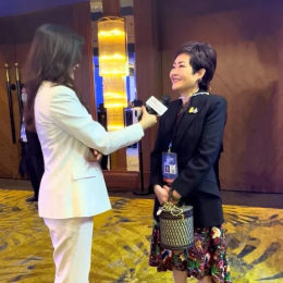 泰国头条新闻中泰参会工商领袖现场独家采访