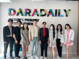 集团副总裁钟慕岳先生率集团骨干新年拜访多家泰国知名媒体公司