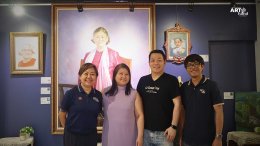 มูลนิธิอาร์ตโนแฮนด์เปิดบ้านต้อนรับ MasterAliceAcademy เยี่ยมชมผลงานศิลป์ 