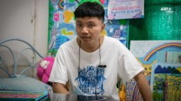 มูลนิธิอาร์ตโนแฮนด์ ลงพื้นที่เยี่ยมศิลปินพิการ "น้องเพิร์ท ศุภกร"