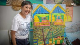 มูลนิธิอาร์ตโนแฮนด์ ลงพื้นที่เยี่ยมศิลปินพิการ "น้องเพิร์ท ศุภกร"