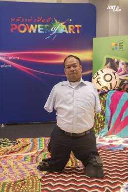 มูลนิธิอาร์ตโนแฮนด์  ร่วมงาน "พลังแห่งศิลป์ The Power of Art "