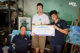 มูลนิธิอาร์ตโนแฮนด์ ลงพื้นที่เยี่ยมศิลปินด้อยโอกาส  "น้องนนท์ ณัฐชนน"