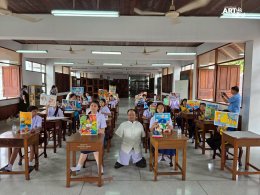 มูลนิธิอาร์ตโนแฮนด์ ร่วมเป็นกรรมการตัดสินสุดยอดศิลปินน้อยในกิจกรรมวันสุนทรภู่