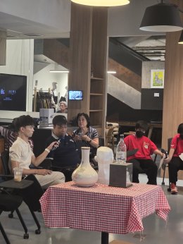 กิจกรรมวาดเส้นแสงและเงา โดย อ.เอกชัย วรรณแก้ว