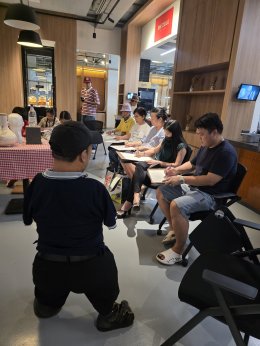 กิจกรรมวาดเส้นแสงและเงา โดย อ.เอกชัย วรรณแก้ว