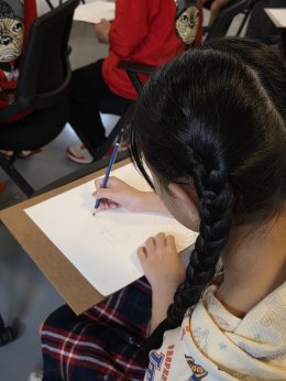 กิจกรรมวาดเส้นแสงและเงา โดย อ.เอกชัย วรรณแก้ว