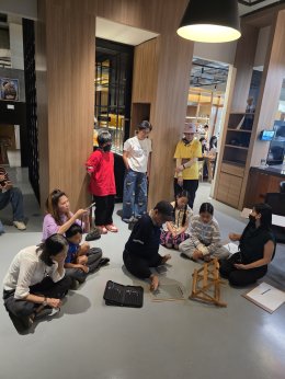 กิจกรรมวาดเส้นแสงและเงา โดย อ.เอกชัย วรรณแก้ว