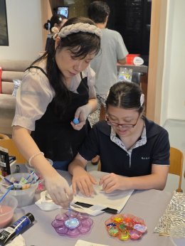 กิจกรรม Paint & Print bag พิมพ์และวาดบนกระเป๋าผ้า 